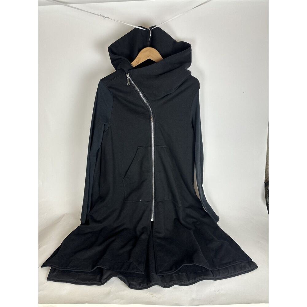 Rick Owens 0078 Dark Dust1 Zip Up Hoodie Sweatshirt Size M